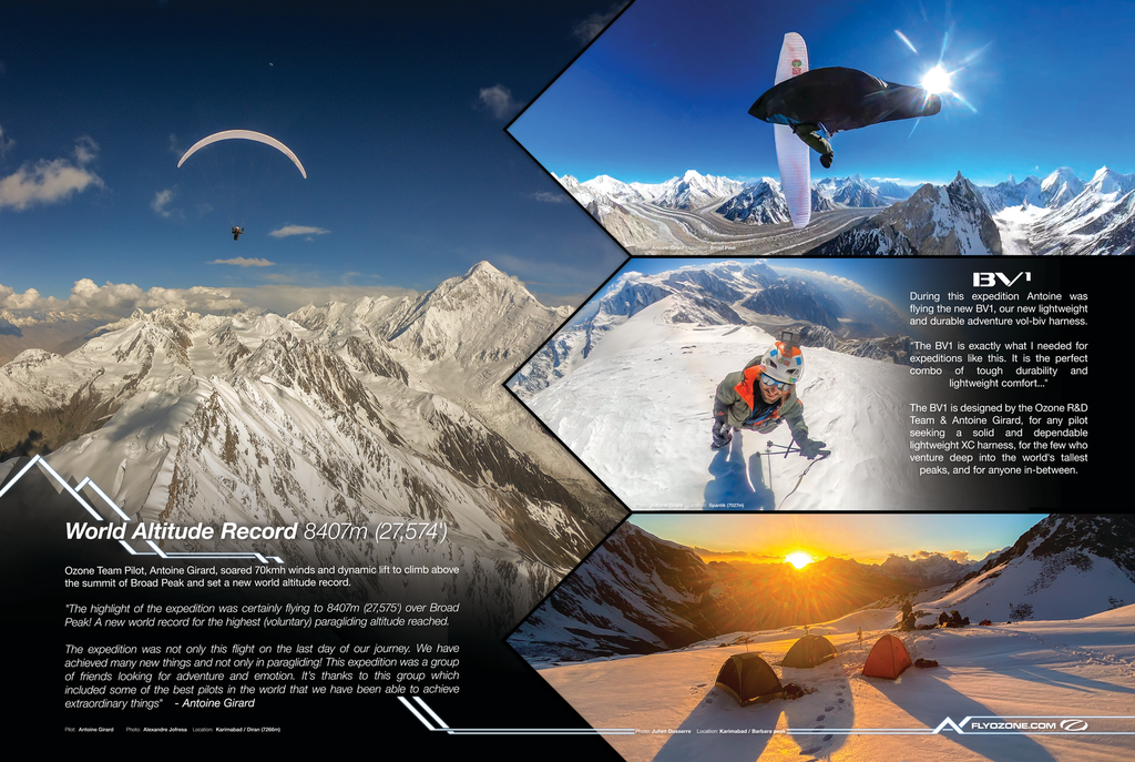 World Altitude Record by Antoine Girard