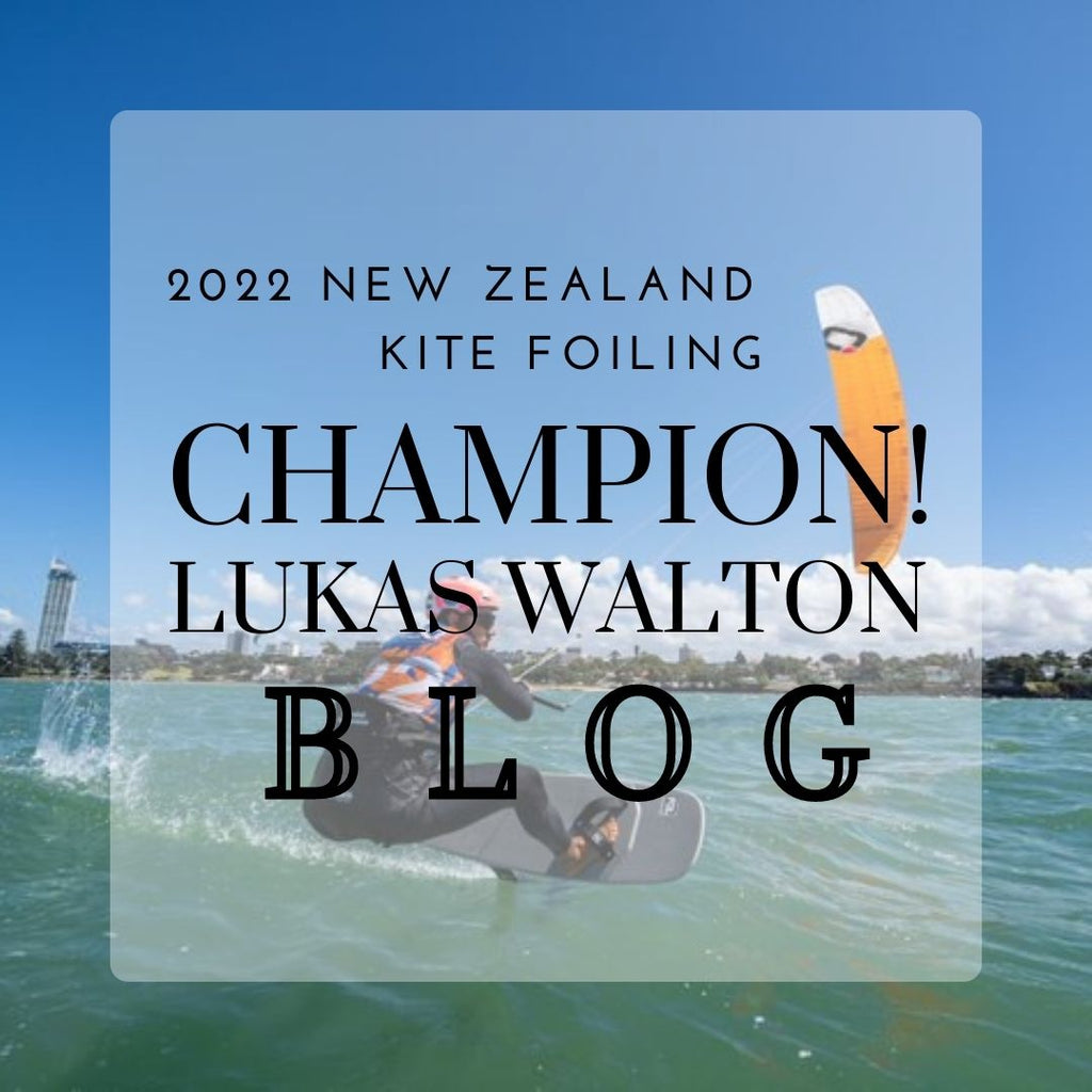 2022 NATIONAL KITEFOIL CHAMPION, Lukas Walton!