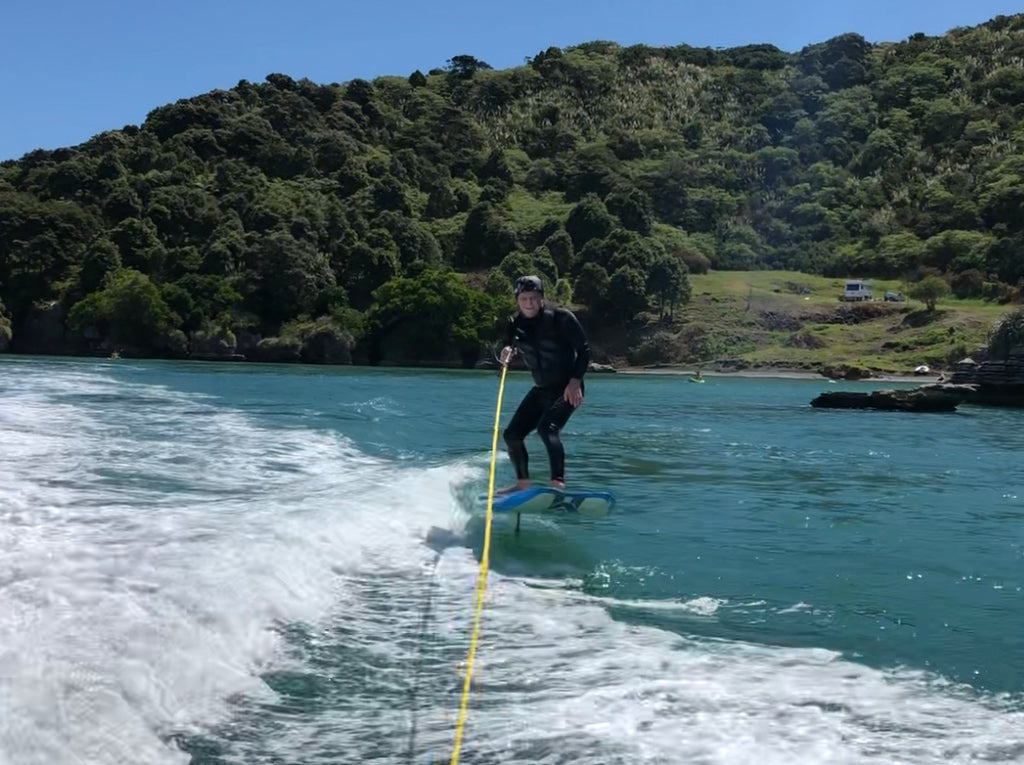 David's take on learning to Hydrofoil with our school