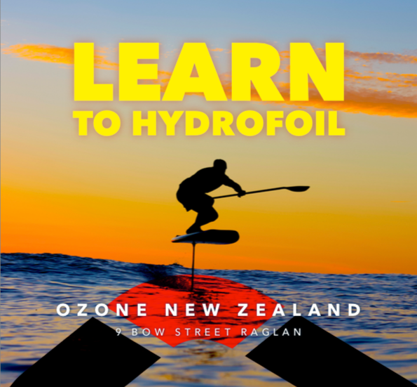 Learn to hydrofoil in Raglan!